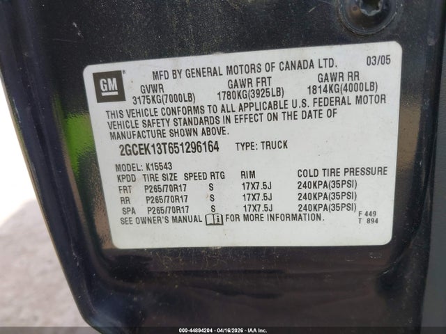 CHEVROLET SILVERADO 1500 Z71 - 9