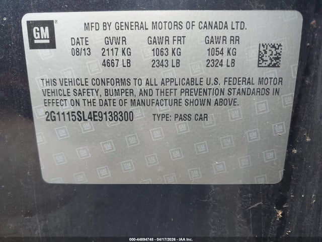 CHEVROLET IMPALA 1LT - 9