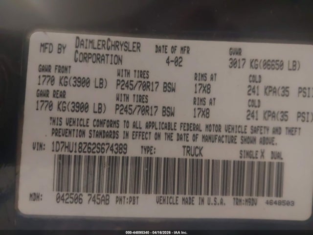 DODGE RAM 1500 ST - 9