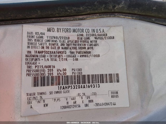 FORD TAURUS SE - 9