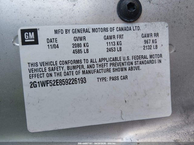 CHEVROLET IMPALA - 9