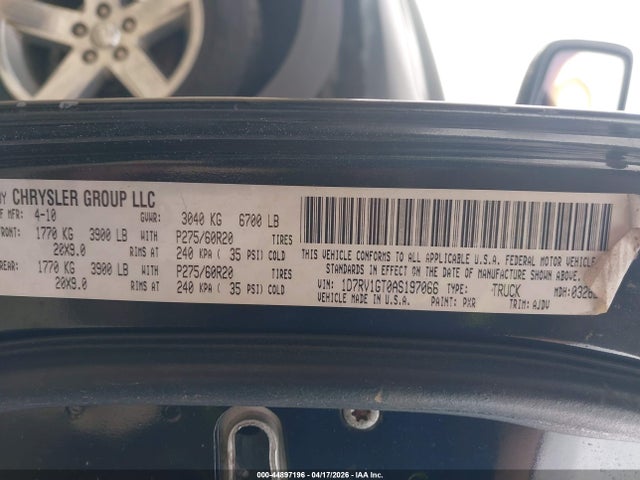 DODGE RAM 1500 SLT/SPORT/TRX - 9