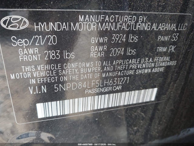 HYUNDAI ELANTRA SEL - 9