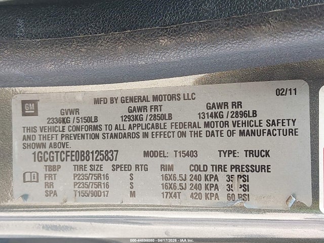 CHEVROLET COLORADO LT - 9