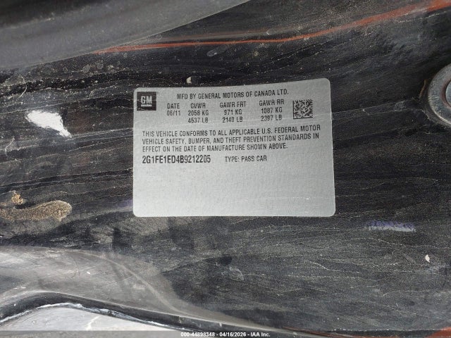 CHEVROLET CAMARO 1LS - 9