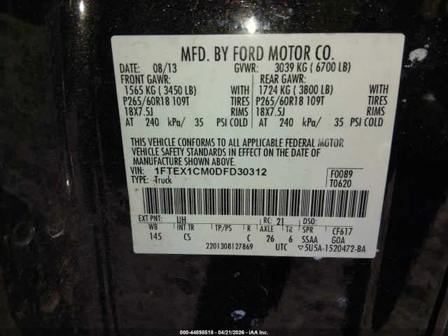 FORD F-150 STX - 9