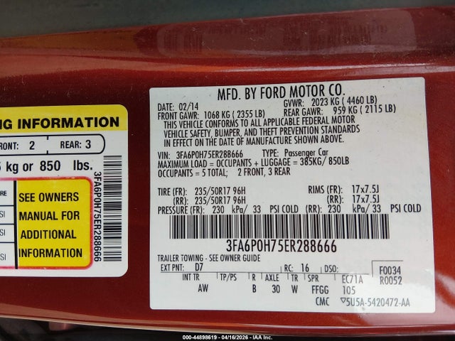FORD FUSION SE - 9
