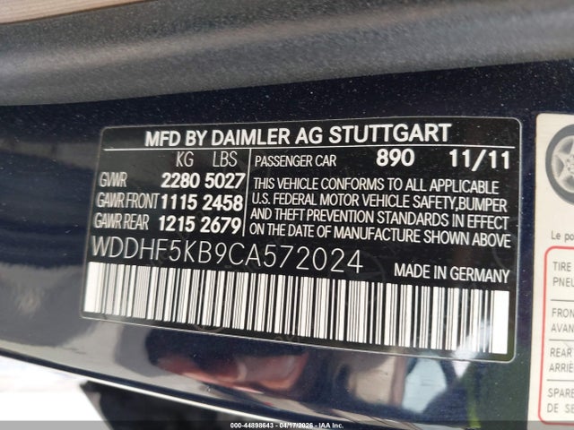 MERCEDES-BENZ E-CLASS - 9