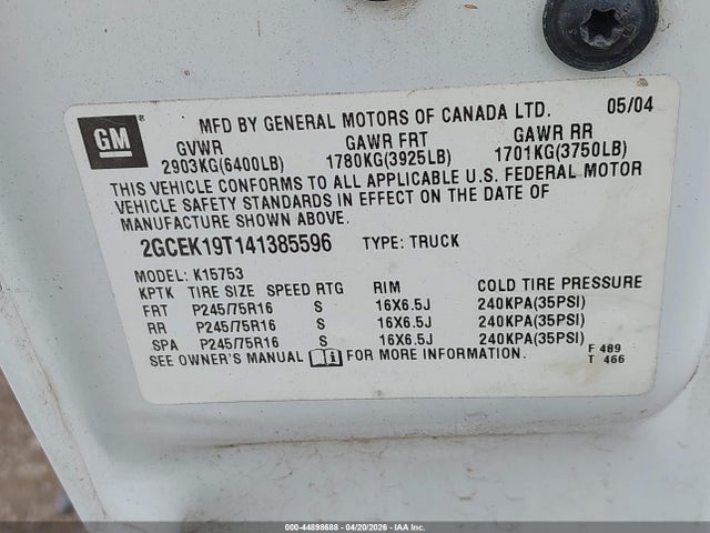 CHEVROLET SILVERADO 1500 LS - 9