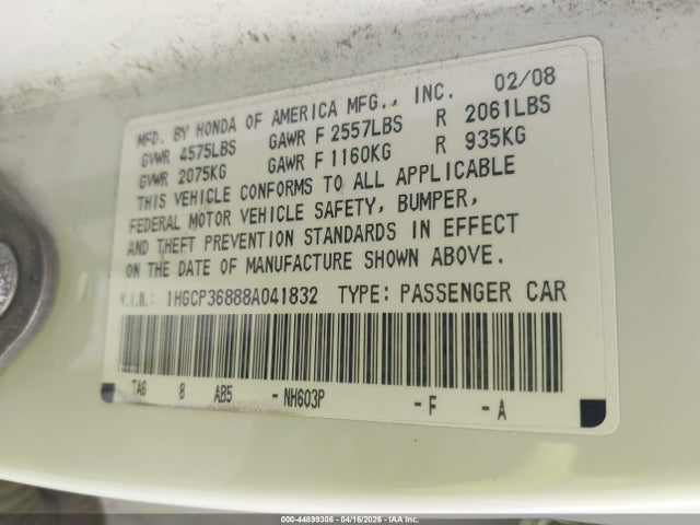 HONDA ACCORD 3.5 EX-L - 9