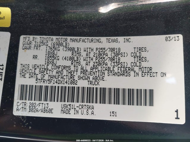 TOYOTA TUNDRA - 9
