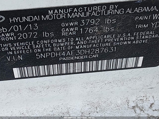 HYUNDAI ELANTRA GLS - 9