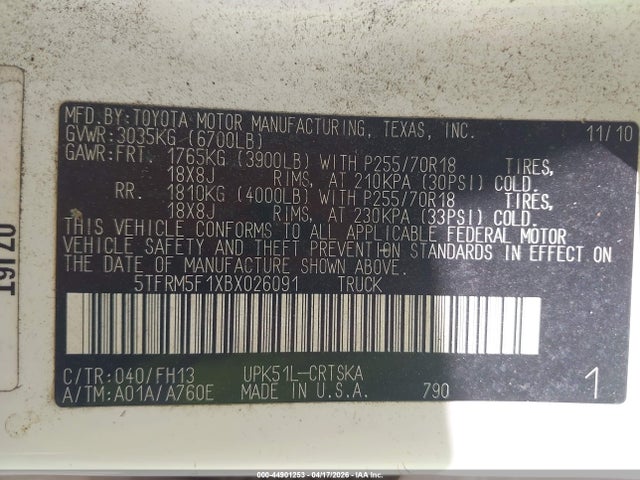 TOYOTA TUNDRA - 9