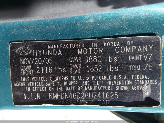 HYUNDAI ELANTRA GLS/LIMITED - 9