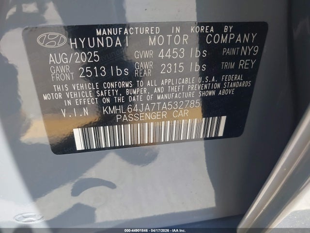 2026 Hyundai SONATA SEL SPORT — фото 9