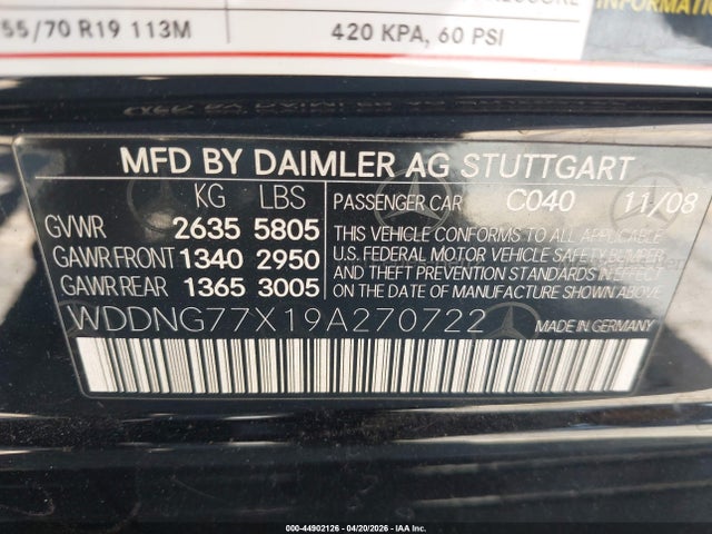 MERCEDES-BENZ S-CLASS - 9