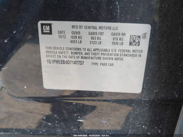 CHEVROLET CRUZE ECO AUTO - 9