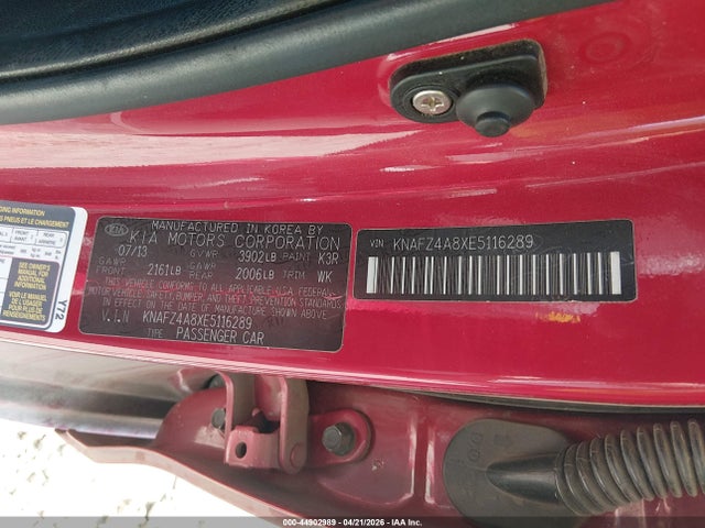 2014 KIA FORTE EX 照片 9