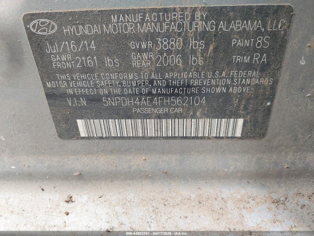 HYUNDAI ELANTRA SE - 9