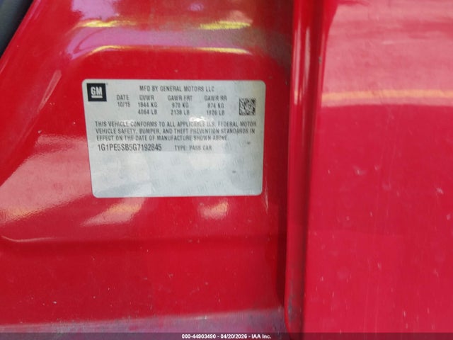 CHEVROLET CRUZE LIMITED 1LT AUTO - 9