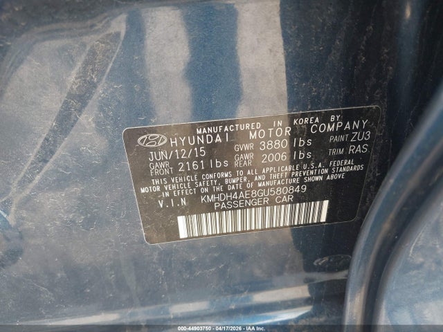 HYUNDAI ELANTRA SE - 9