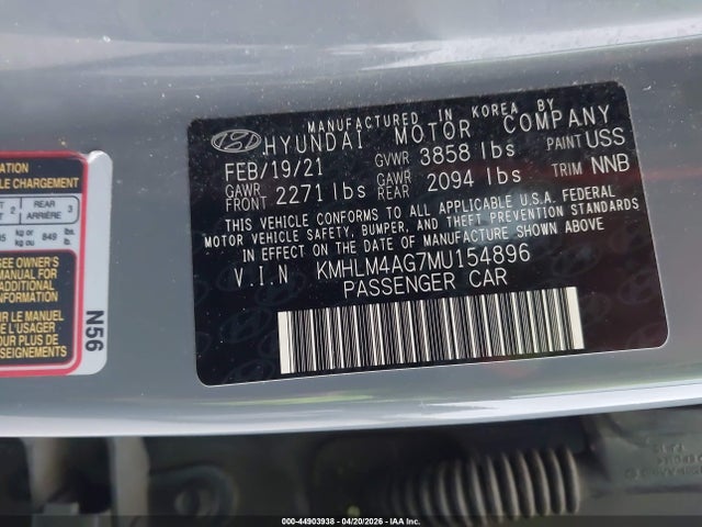 HYUNDAI ELANTRA SEL - 9