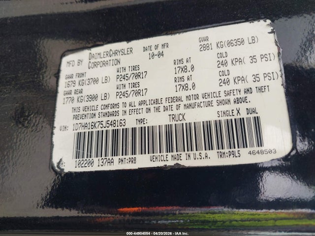 DODGE RAM 1500 ST - 9