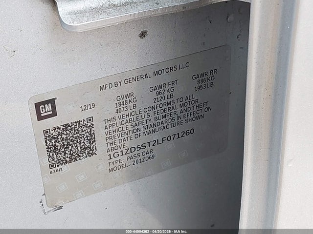 CHEVROLET MALIBU FWD LT - 9