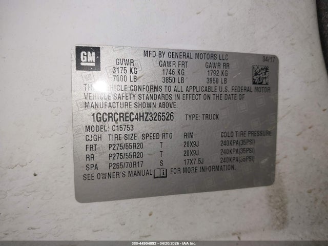 CHEVROLET SILVERADO 1500 1LT - 9