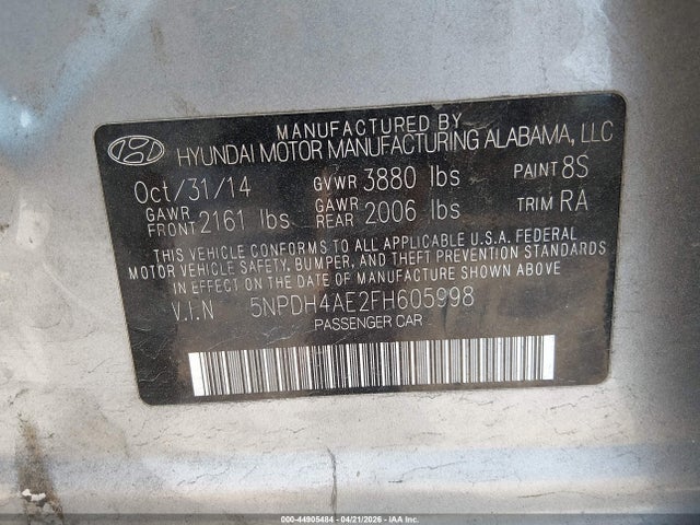 HYUNDAI ELANTRA SE - 9