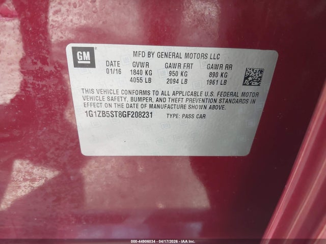 CHEVROLET MALIBU LS - 9