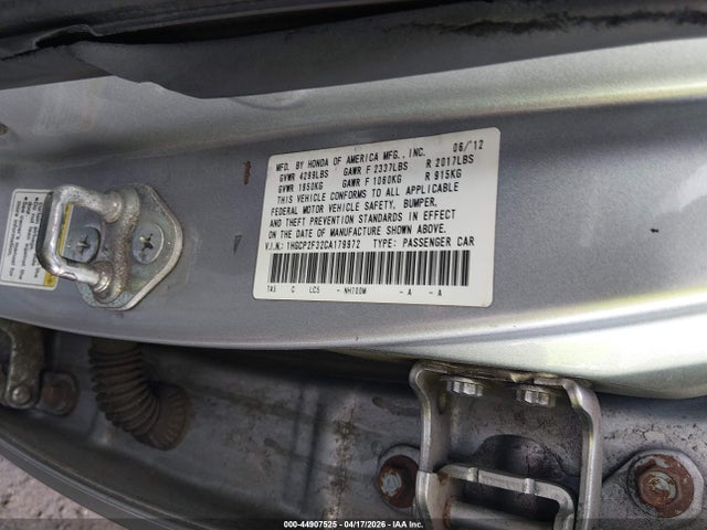 HONDA ACCORD 2.4 LX - 9