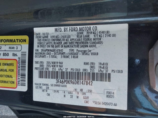 FORD FUSION TITANIUM - 9