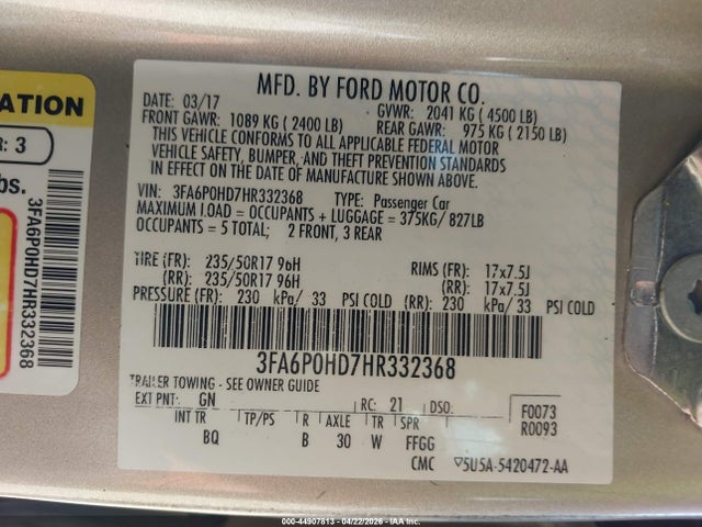 FORD FUSION SE - 9
