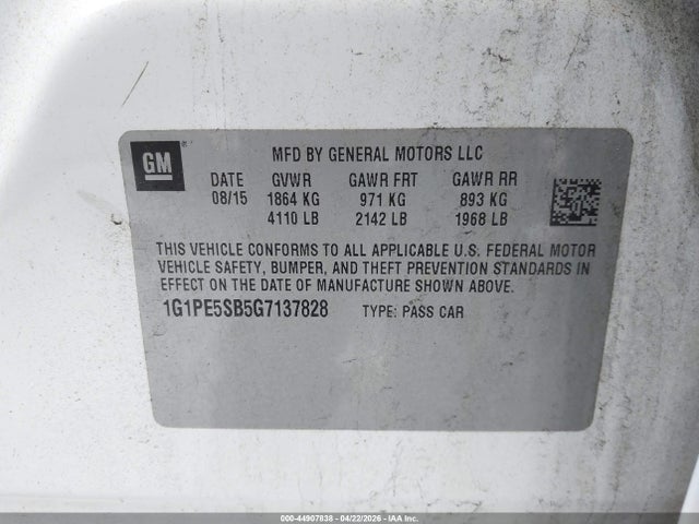 CHEVROLET CRUZE LIMITED 1LT AUTO - 9