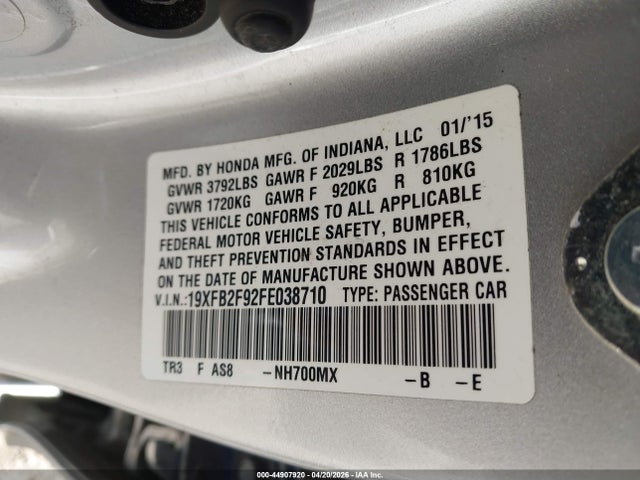 HONDA CIVIC EX-L - 9