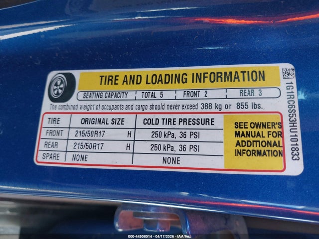 CHEVROLET VOLT LT - 9