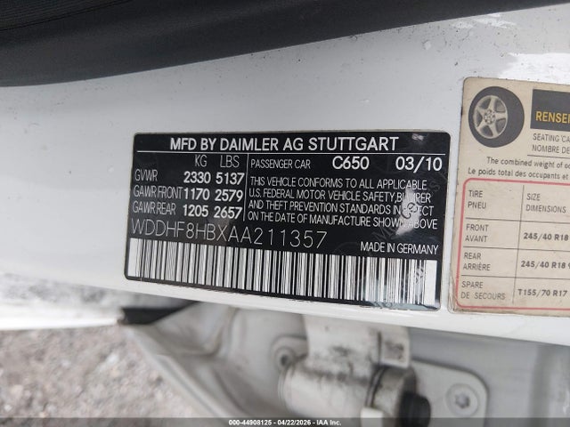 MERCEDES-BENZ E-CLASS - 9