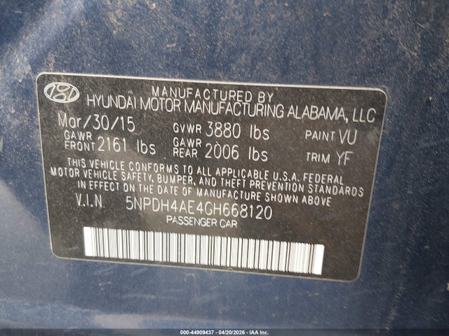 HYUNDAI ELANTRA SE - 9