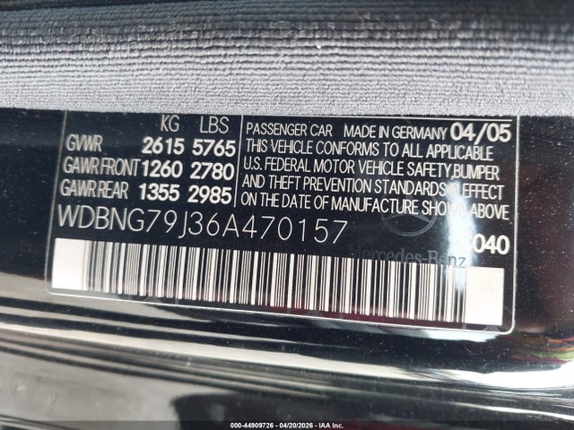 MERCEDES-BENZ S-CLASS - 9