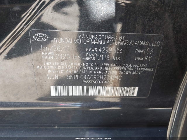 HYUNDAI SONATA LIMITED - 9