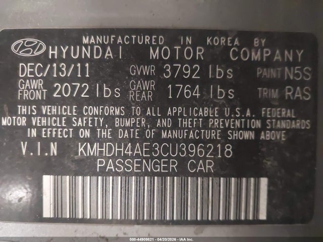 HYUNDAI ELANTRA GLS (ULSAN PLANT) - 9