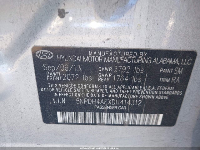 HYUNDAI ELANTRA GLS - 9