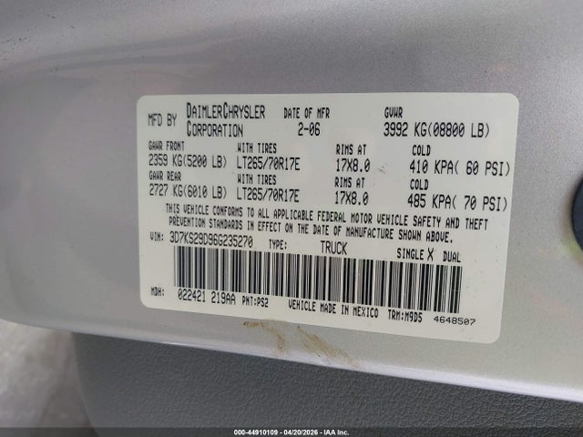 DODGE RAM 2500 SLT - 9