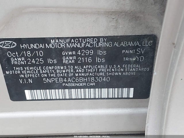 HYUNDAI SONATA GLS - 9