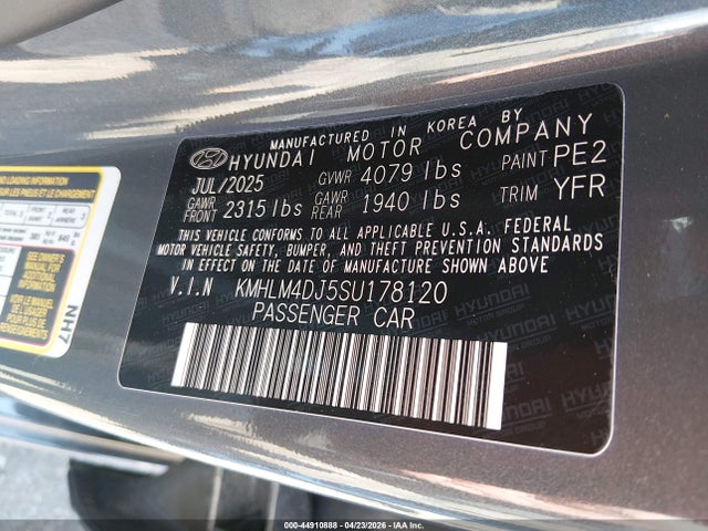 HYUNDAI ELANTRA HYBRID BLUE - 9