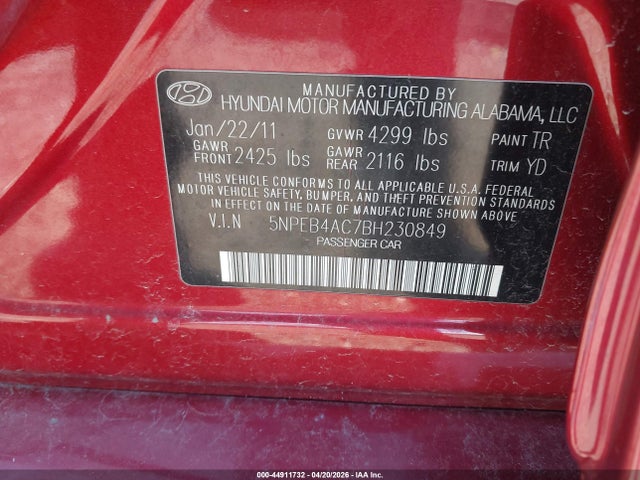 HYUNDAI SONATA GLS - 9