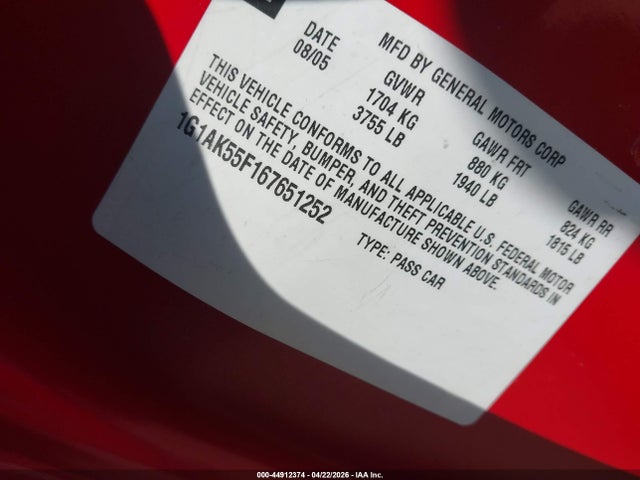 CHEVROLET COBALT LS - 9