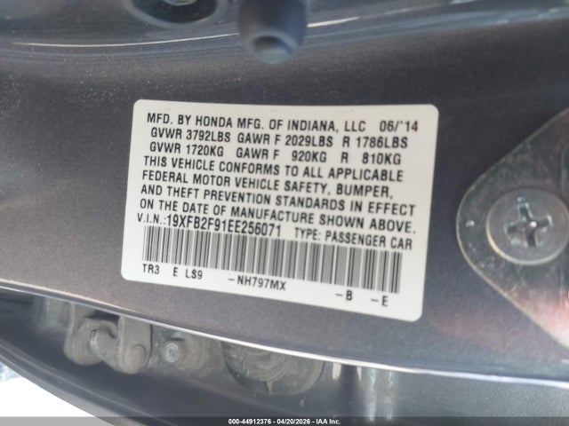 HONDA CIVIC EX-L - 9