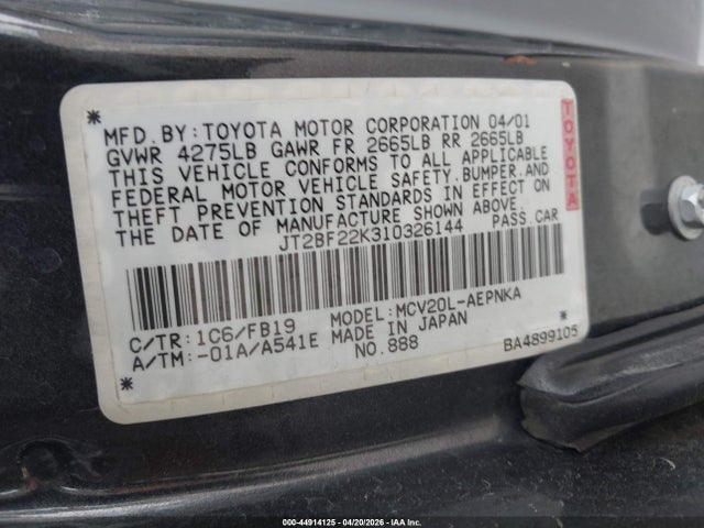 TOYOTA CAMRY - 9